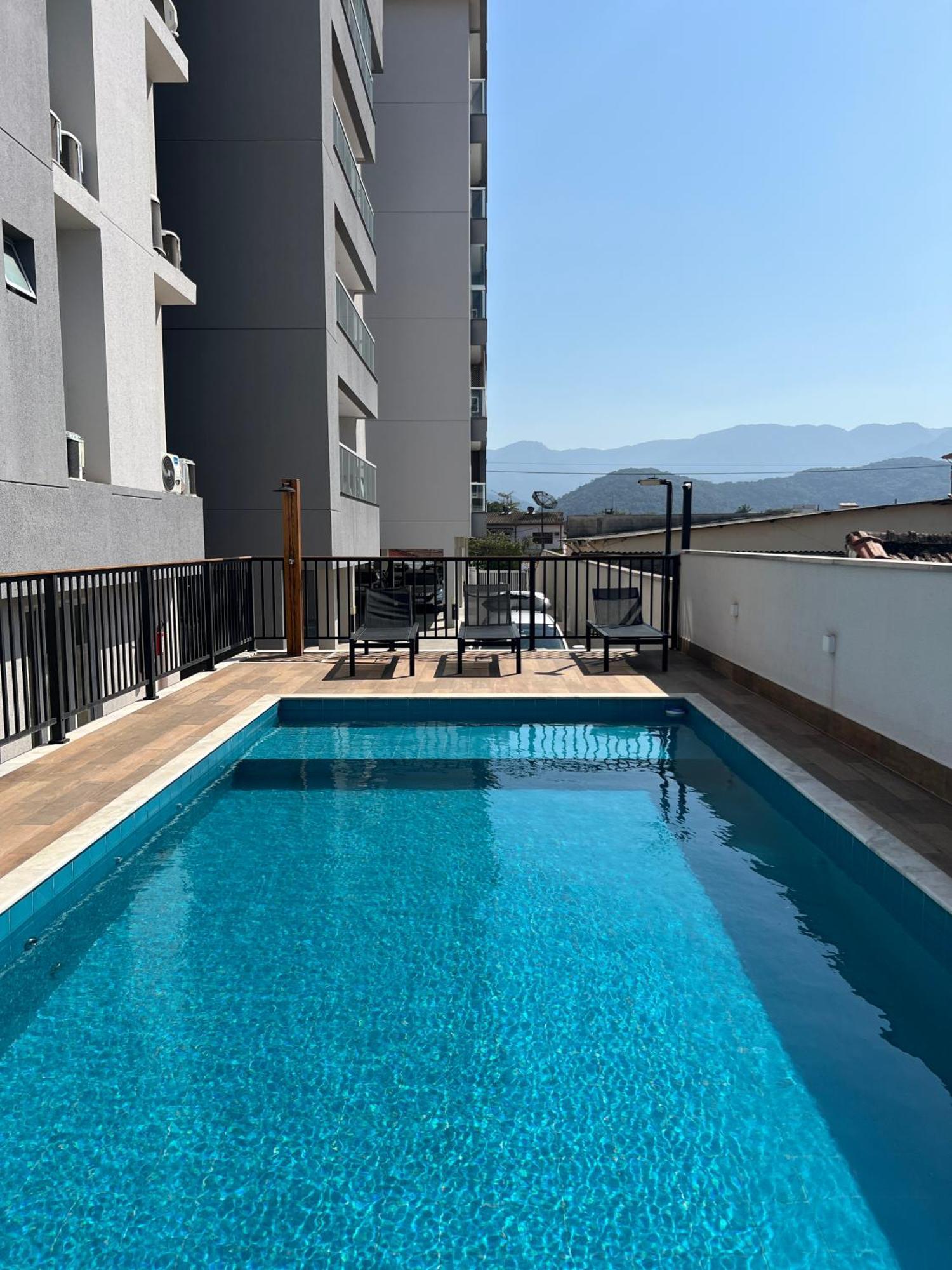 Apartment Ape Jardins 212 - Piscina, Churrasqueira, 2 Quartos A 600m Da Orla Ubatuba